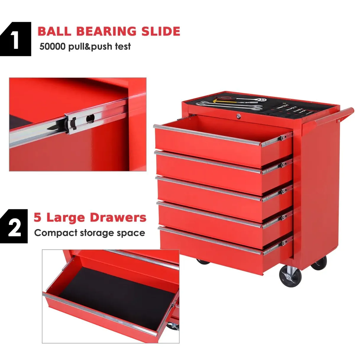 Heavy Duty Tool Cabinet Storage Box - Image 3
