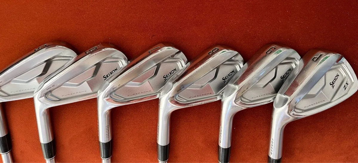 Srixon ZX7 Mk II Irons – Left Handed (5–PW) - Image 1