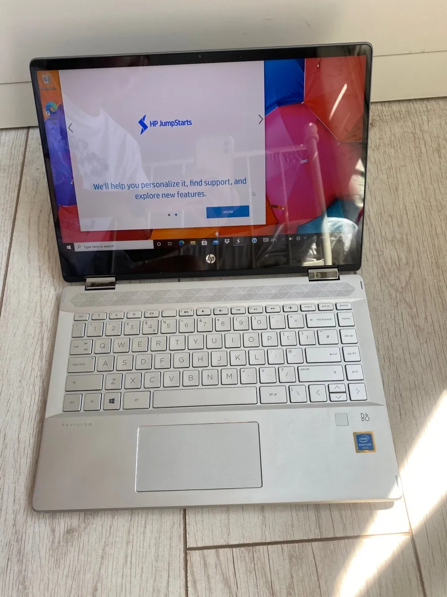 HP Pavilion x360 Gold Laptop – Excellent Condition - Image 2