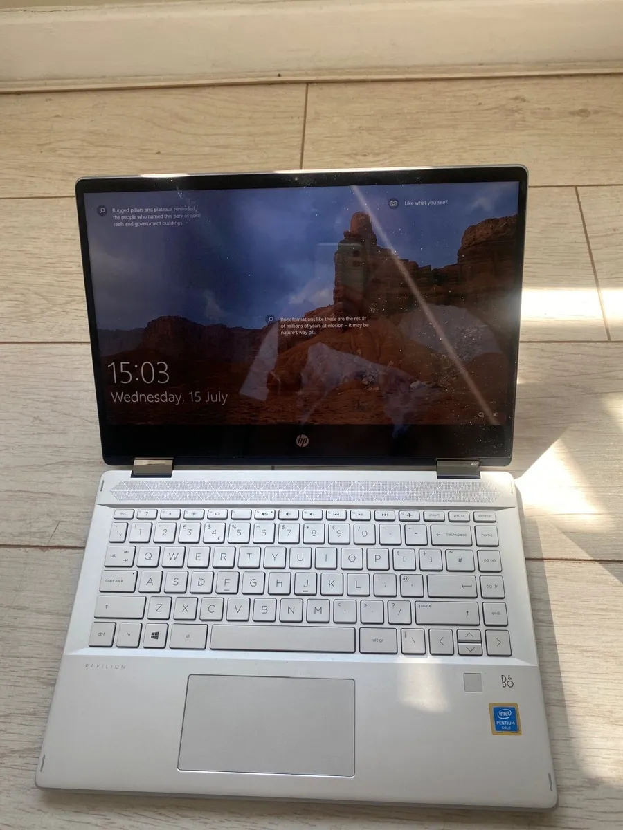 HP Pavilion x360 Gold Laptop – Excellent Condition - Image 4
