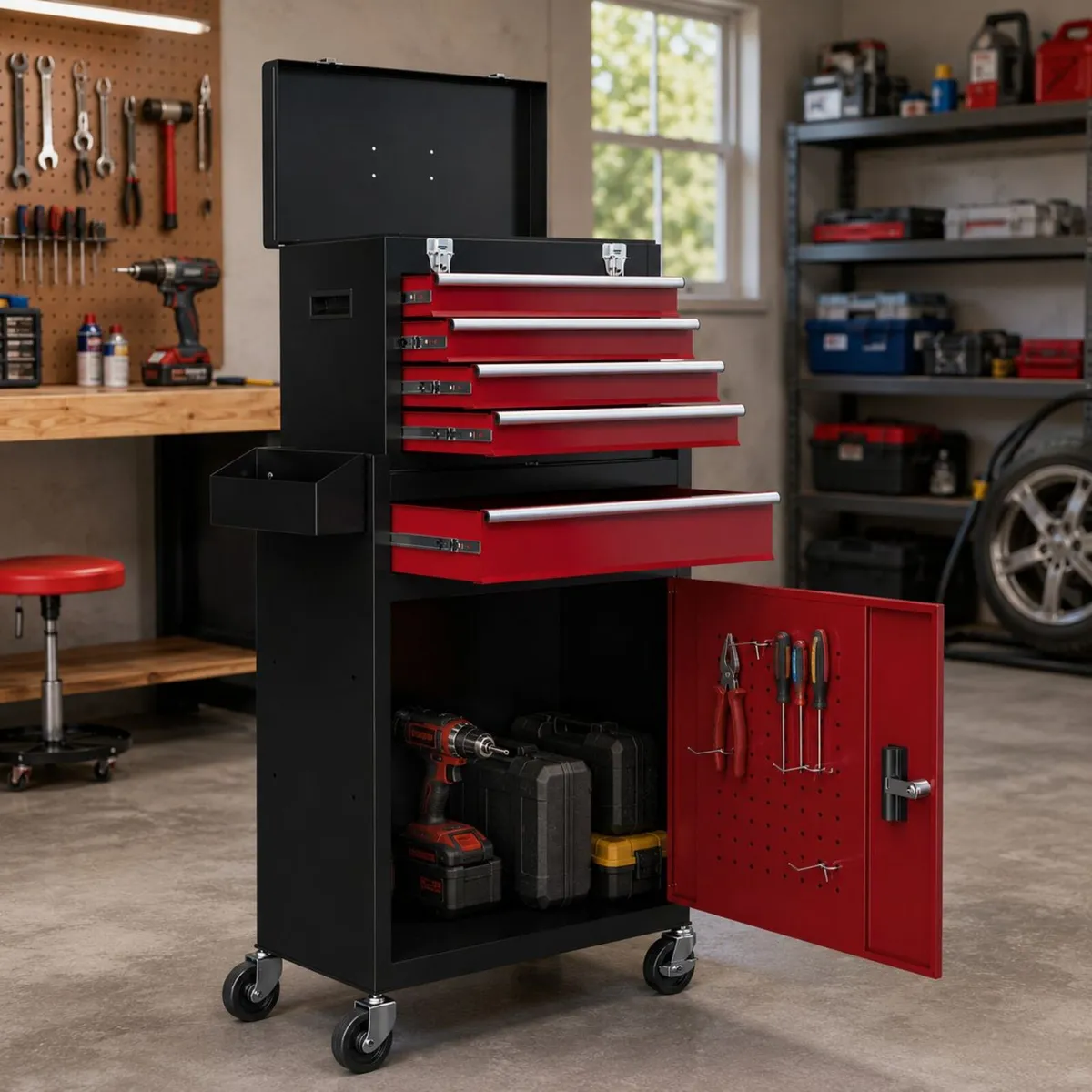 Heavy Duty Tool Storage Chest on Wheels - Image 1