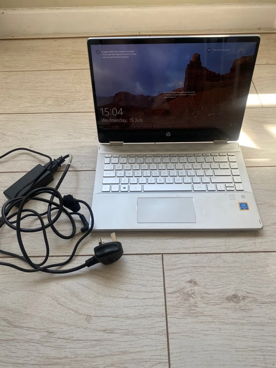 HP Pavilion x360 Gold Laptop – Excellent Condition - Image 1