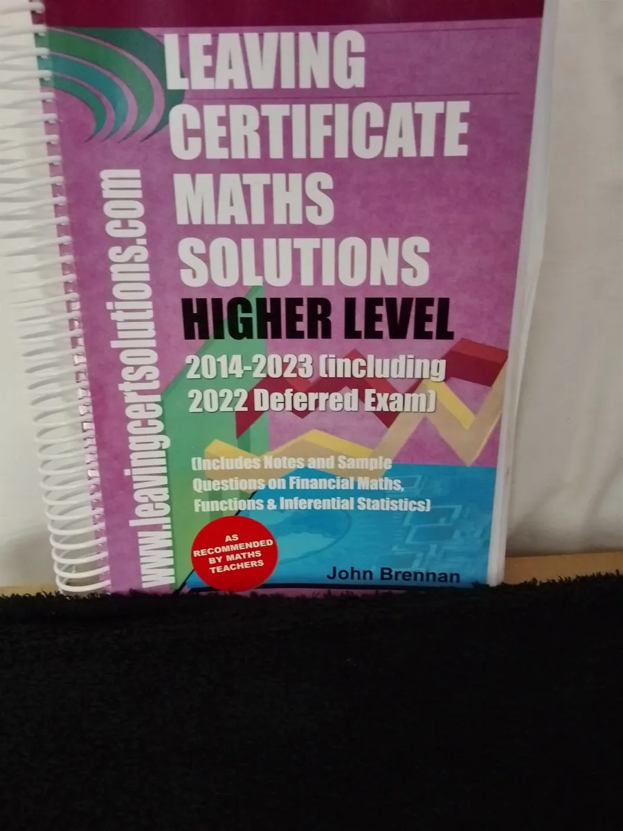 Leaving cert HL Maths Solutions - Image 1