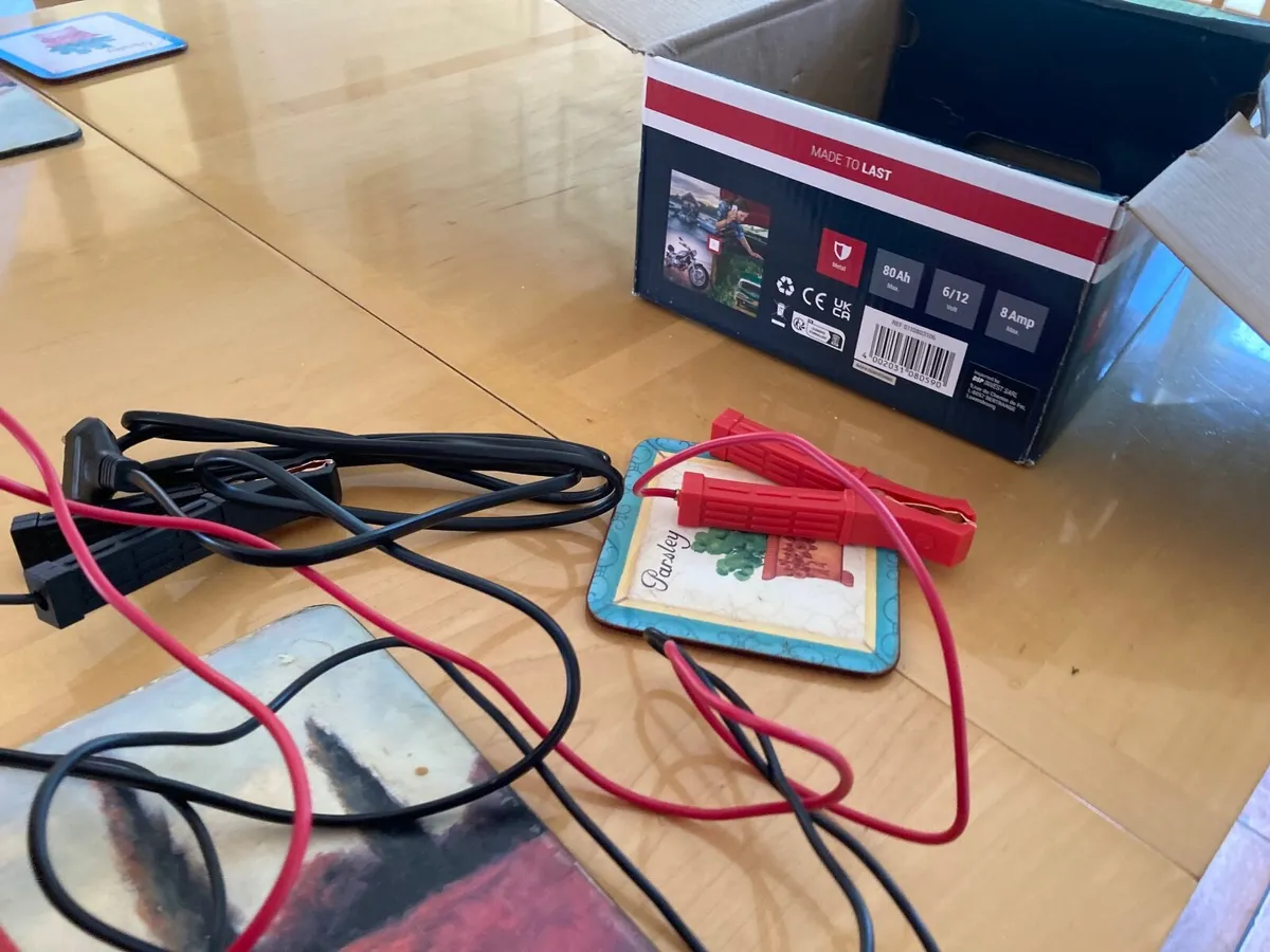 Car and Motorcycle Battery Charger - Image 2