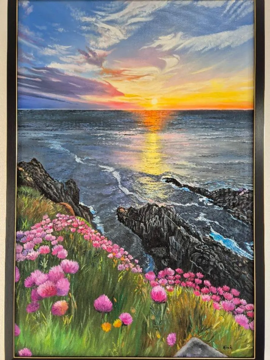 Malin Head Co.Donegal | oil painting | Framed - Image 1