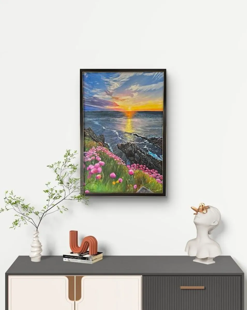 Malin Head Co.Donegal | oil painting | Framed - Image 3