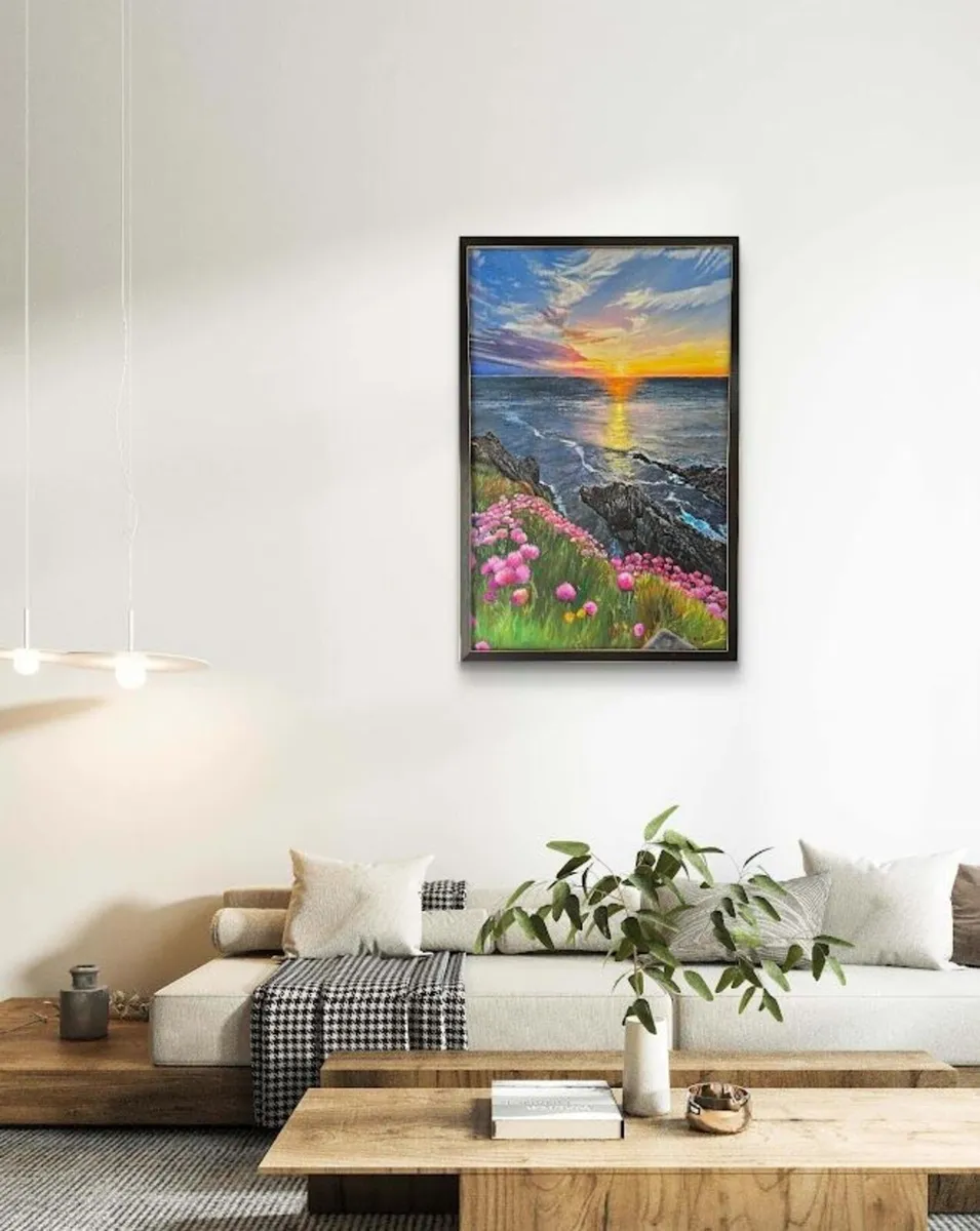 Malin Head Co.Donegal | oil painting | Framed - Image 4