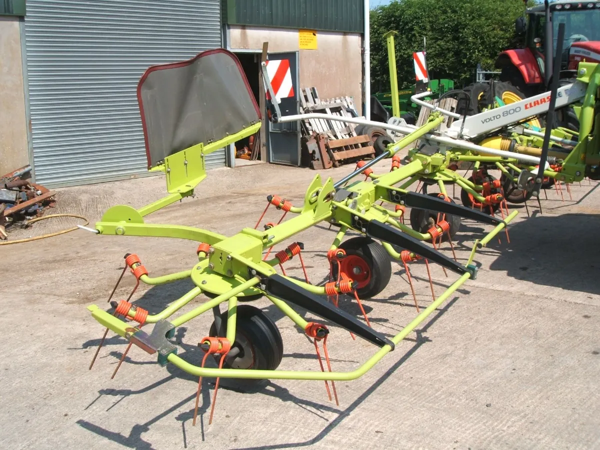 2018 Claas Volto 800 tedder - Image 4