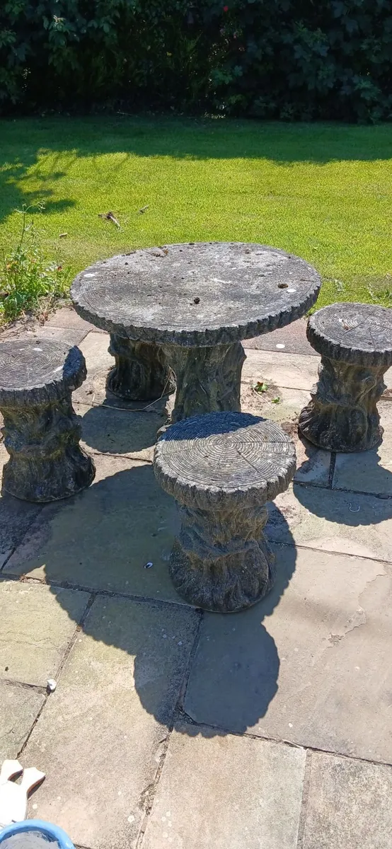 Patio set, - Image 3