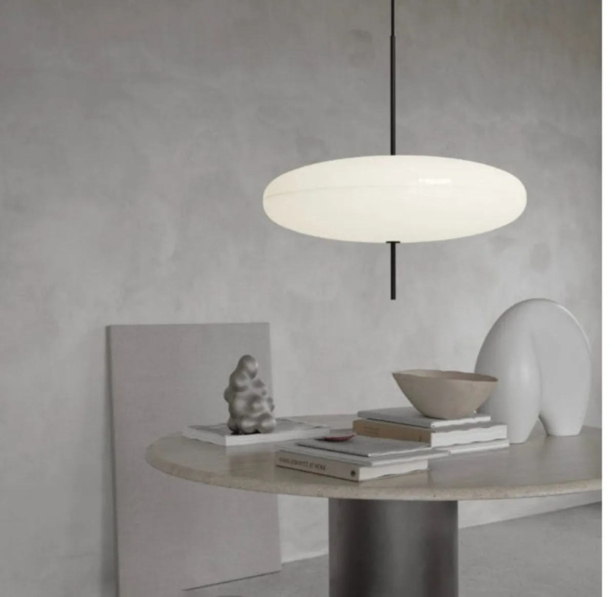 Nordic Modern Oval Pendant x 2 priced to go - Image 1