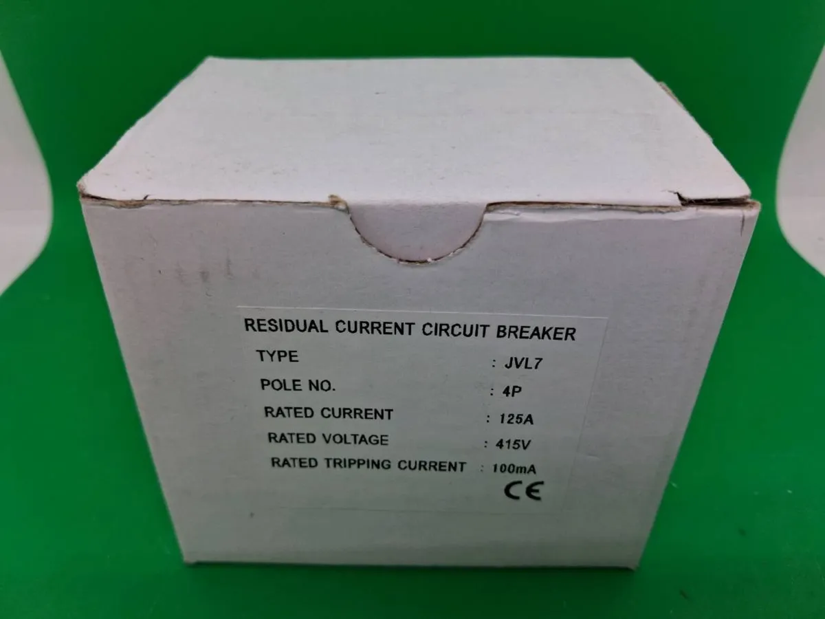 Postage - 3 x Circuit Breakers 125A 100mA 4P 230v - Image 3