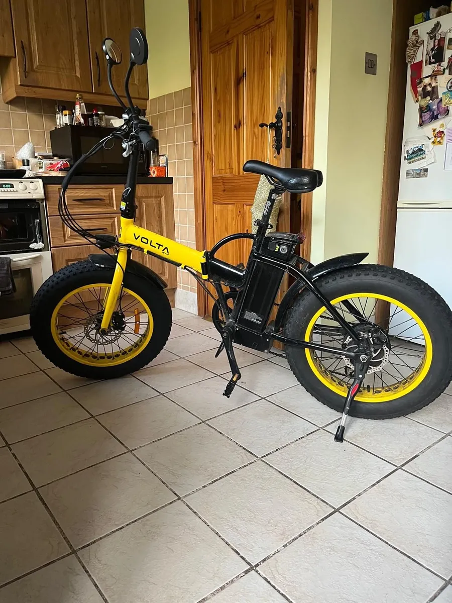 Volta Folding Fat Tyre Electric Bike (Ebike/E-Bike - Image 1