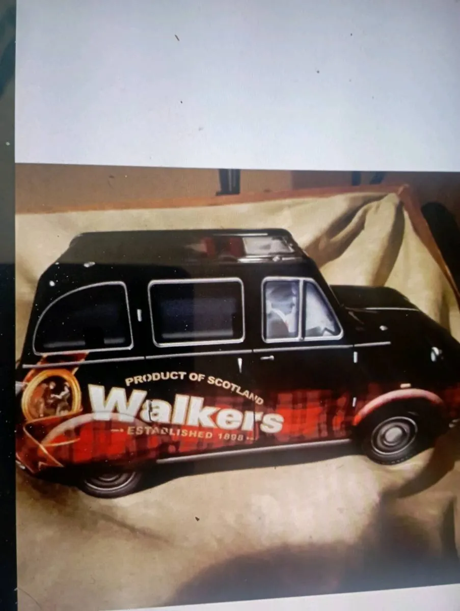 WALKERS SCOTTISH EMPTY DELIVERY TIN  VAN - Image 1