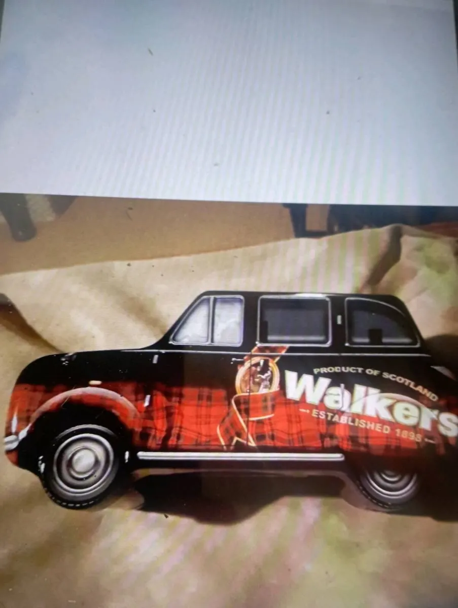WALKERS SCOTTISH EMPTY DELIVERY TIN  VAN - Image 2