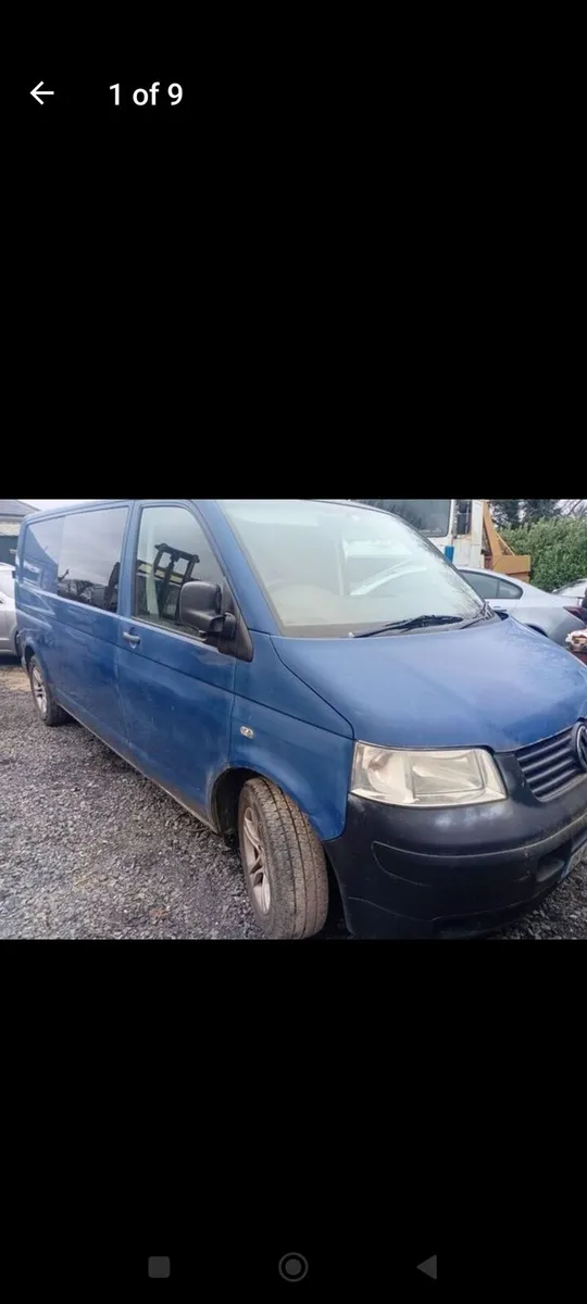 2005 t5 transporter camper 
2.5 4 seater - Image 1