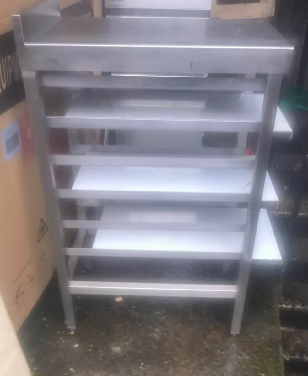 Commercial Stainless steel worktop (bakery) - Image 1