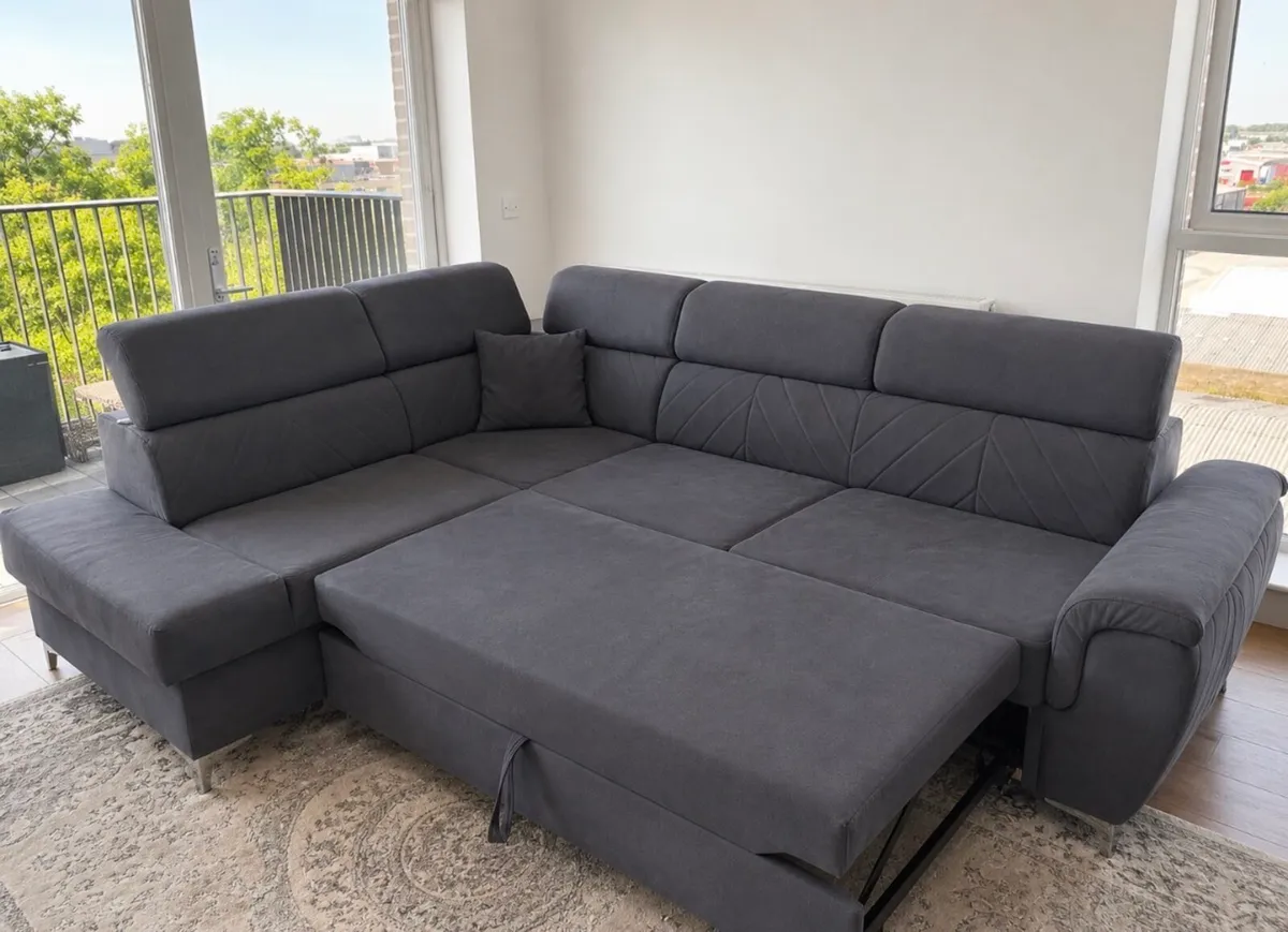 Corner Sofa Bed + Storage - Image 2