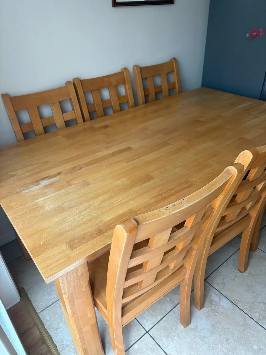 Dining Table and Chairs - Image 2