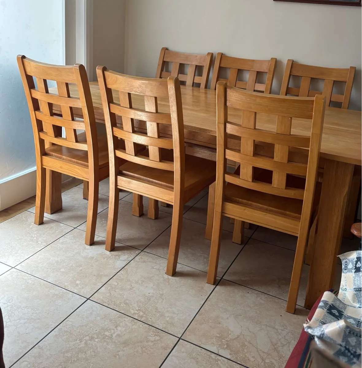 Dining Table and Chairs - Image 1
