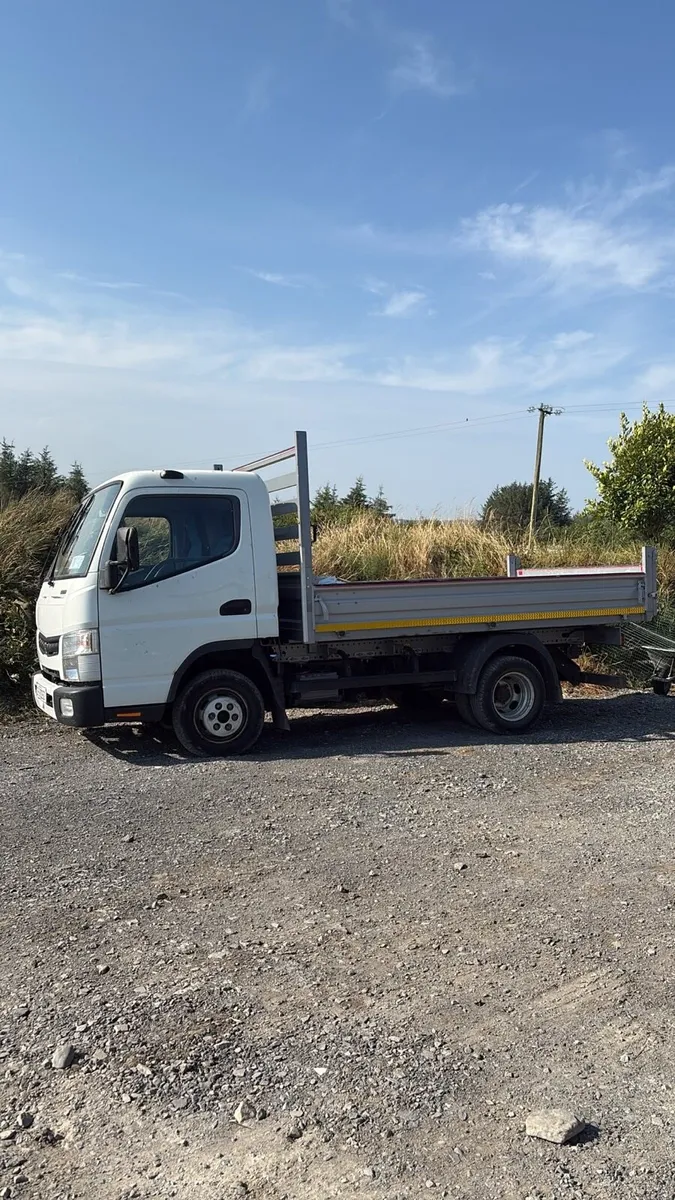 3.5 tipper for self drive hire