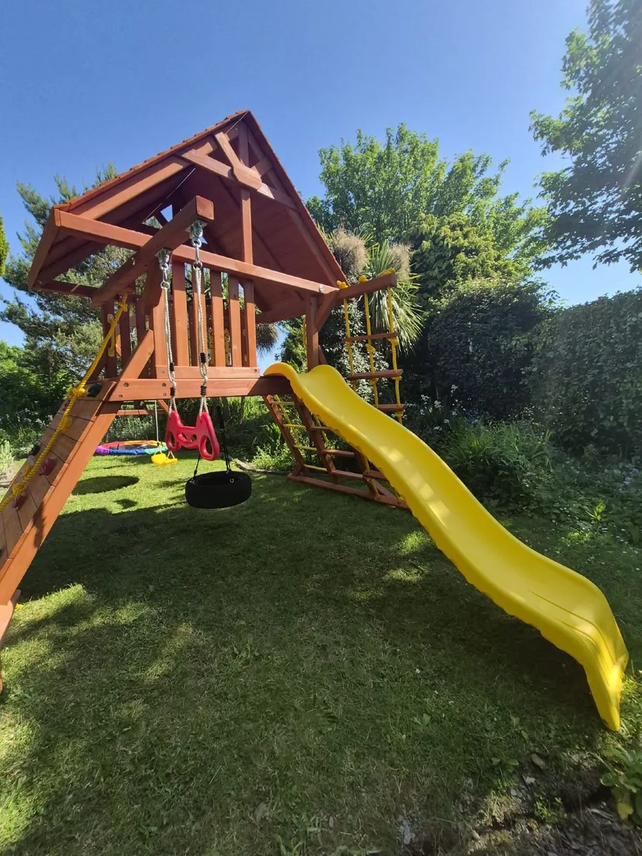 Orlando Premium Large Wooden Play Centre - Image 2