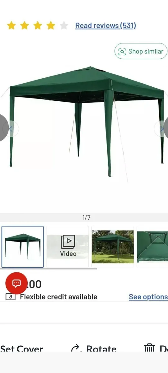 Brand new Pop-up gazebo 2.4m - Image 3