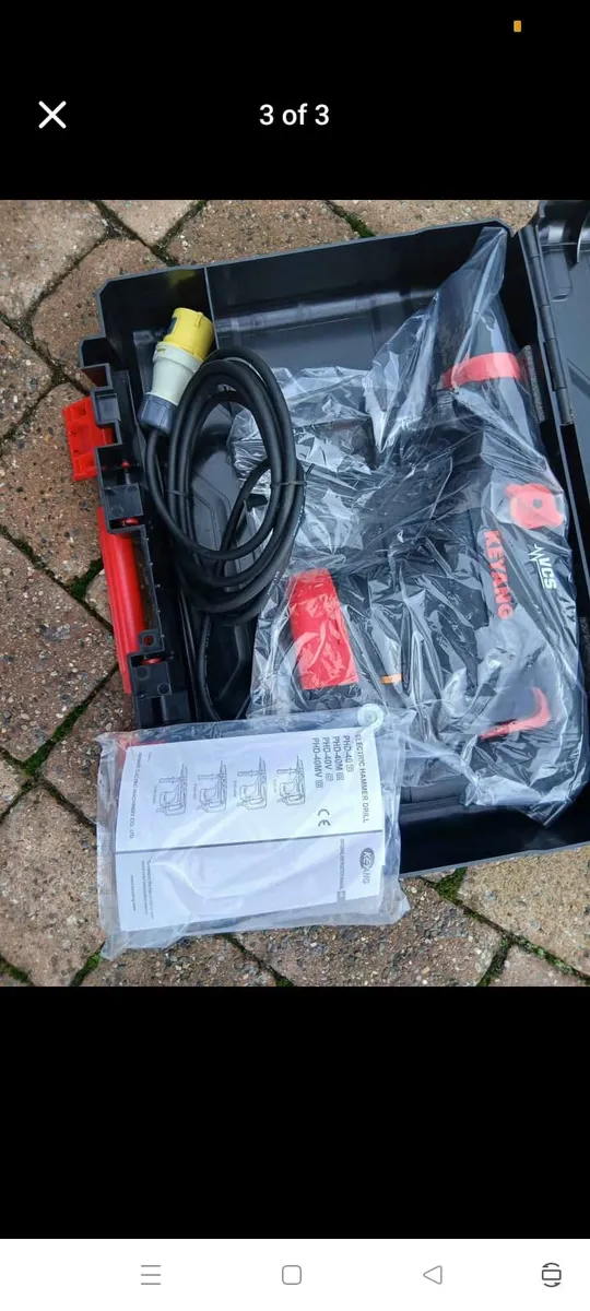Keyang electric hammer drill new in the box - Image 3