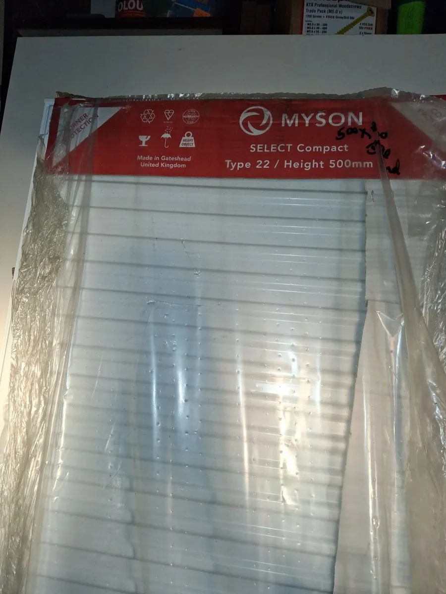 Myson double panel radiator type22 500x1800
