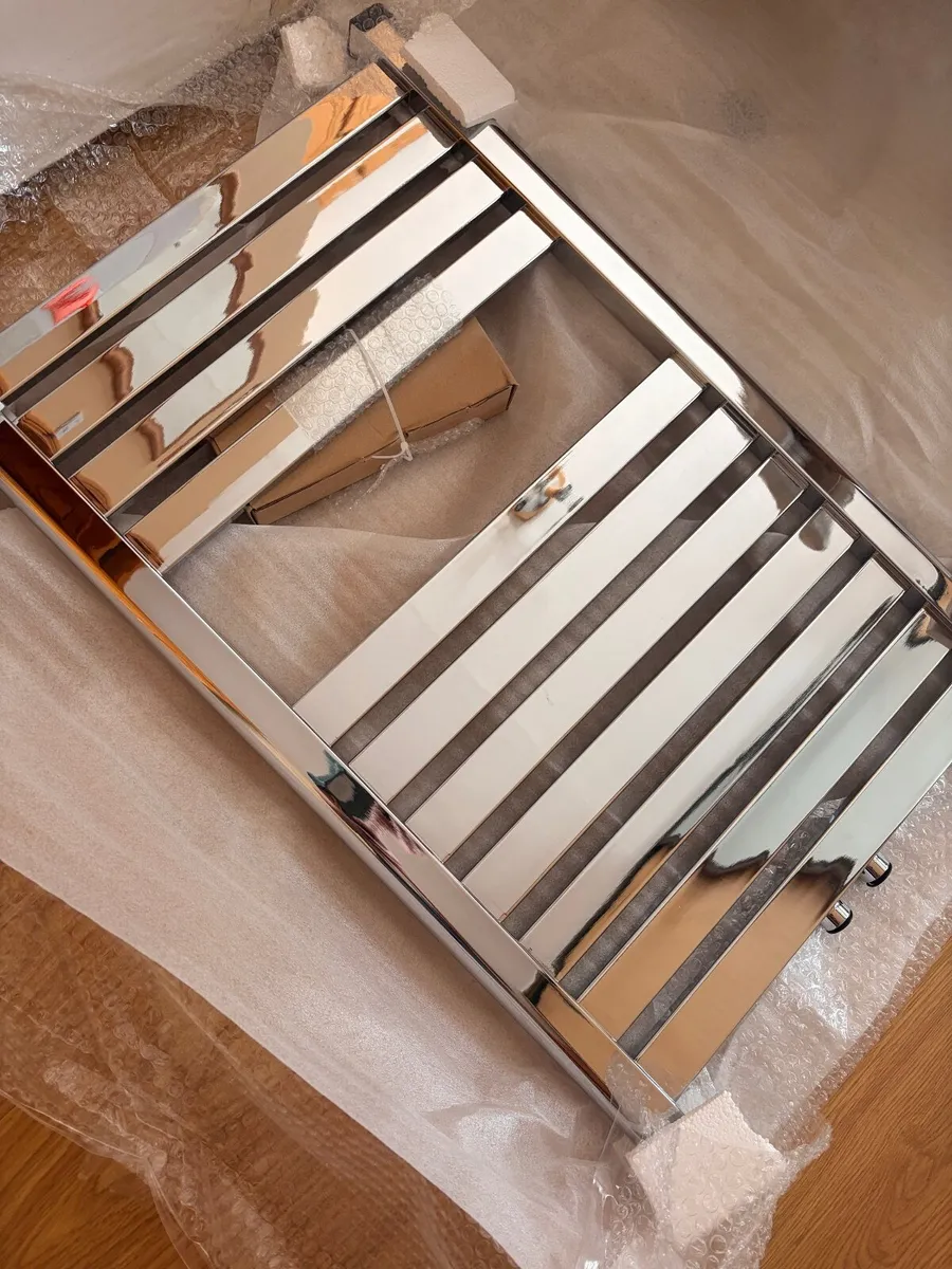 Mexan Chrome Towel Rail 800 x 500 –  Brand New - Image 4