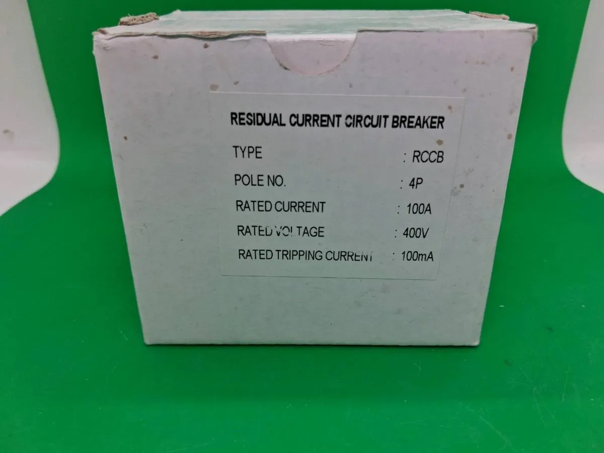 Postage - Circuit Breaker 100A 100mA 4P 230v - 400 - Image 2