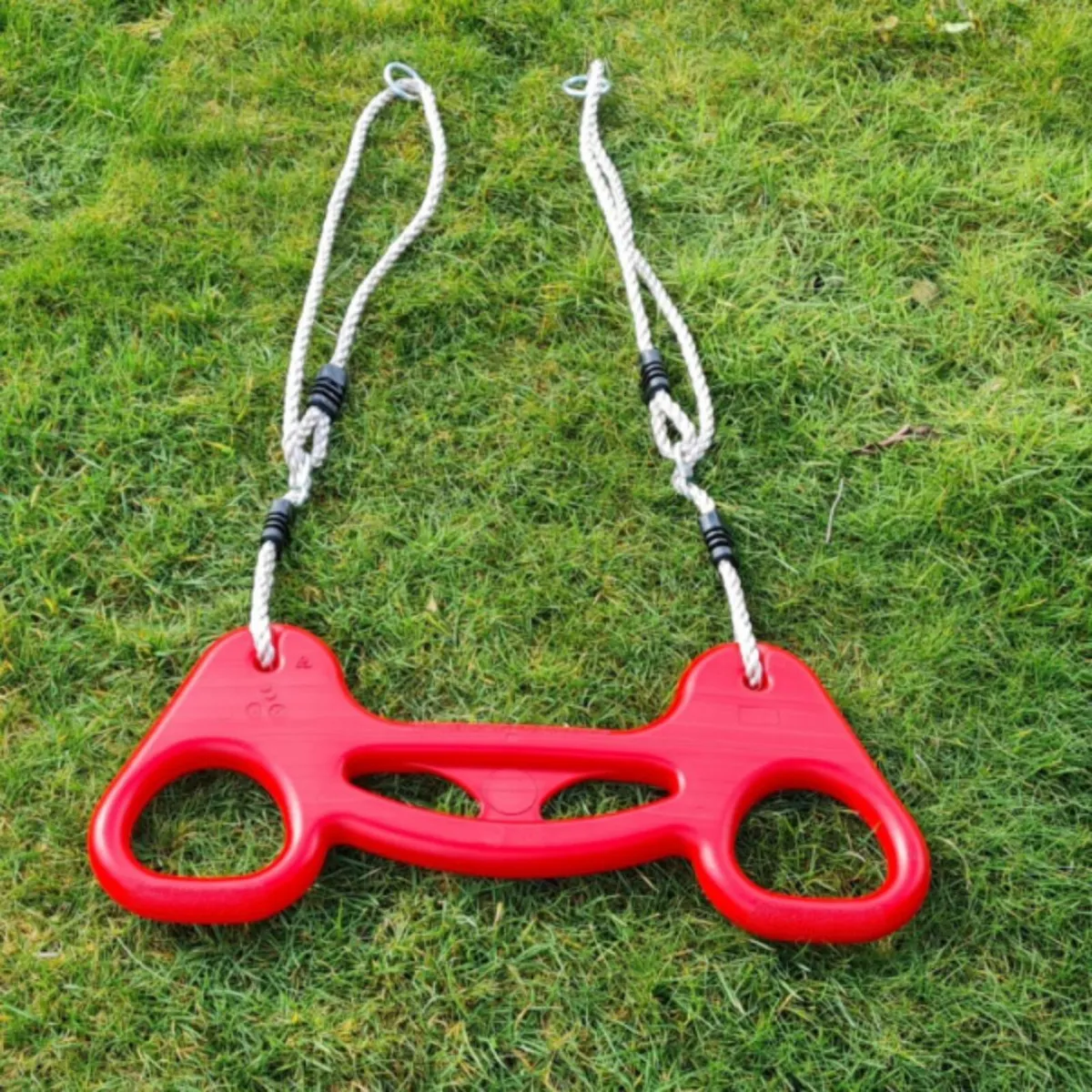 Trapeze Bar Pull Up Gym Rings – Red - Image 1