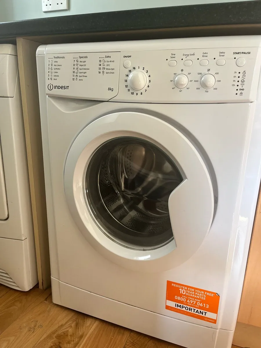 Indesit wash machine - Image 1