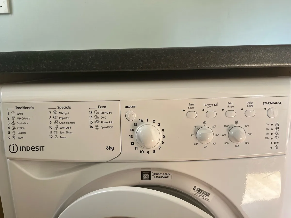 Indesit wash machine - Image 2