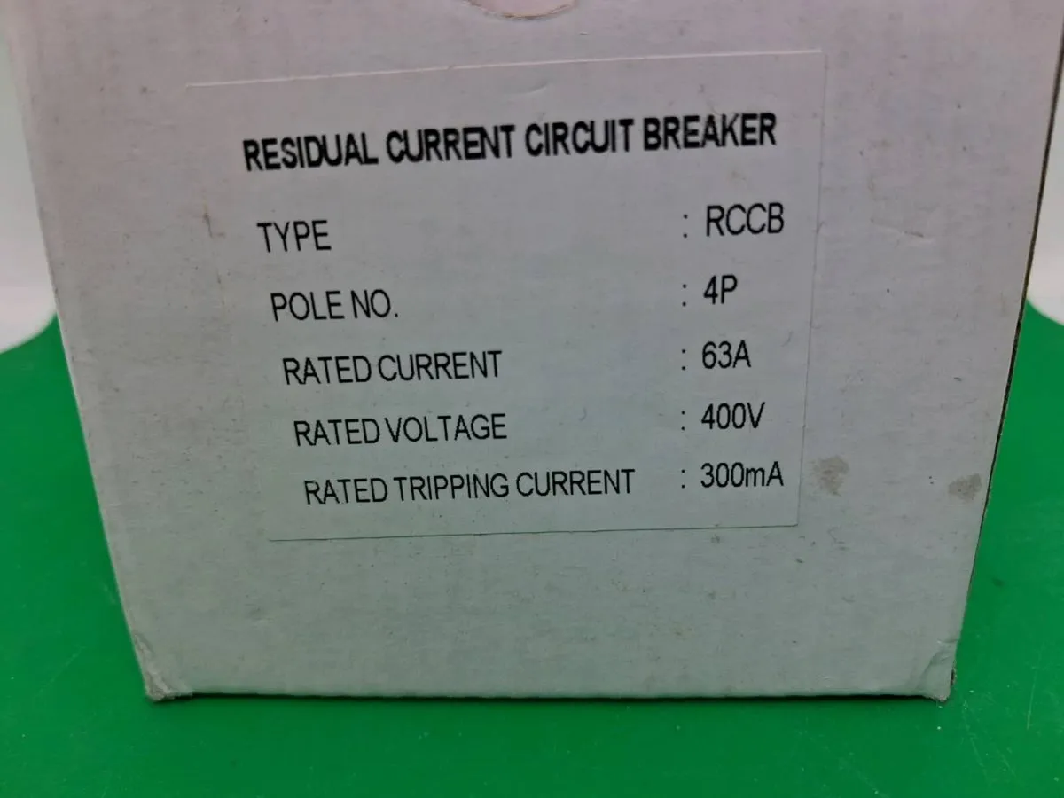 Postage - 3 x Circuit Breakers 63A 300mA 4P 230v - - Image 2