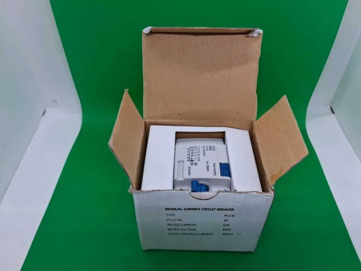 Postage - 3 x Circuit Breakers 63A 300mA 4P 230v - - Image 3
