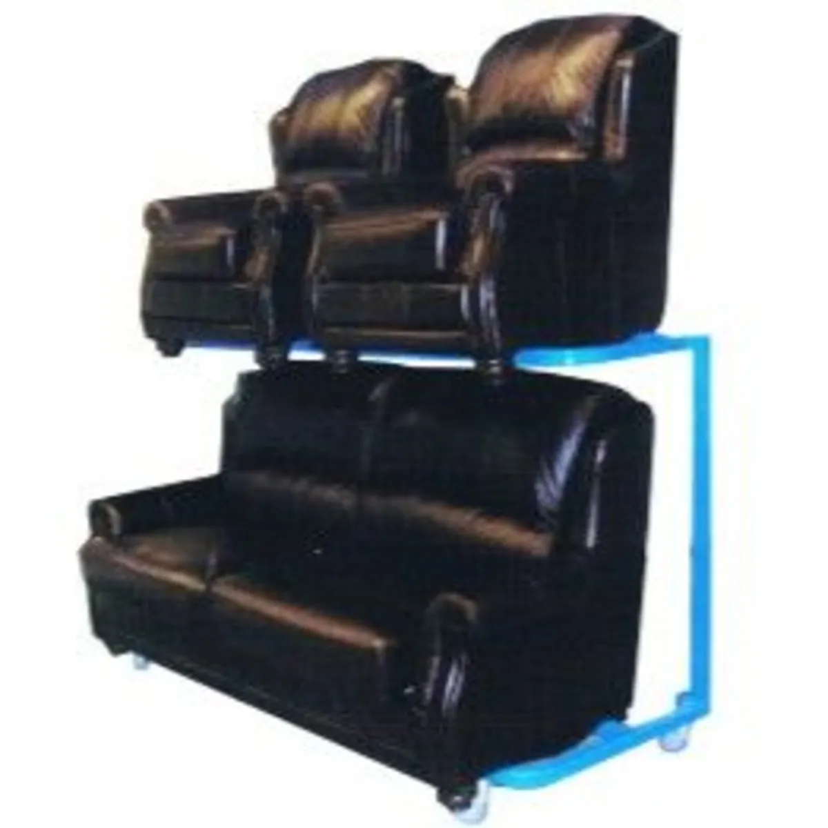 Steely Sofa Storage Trolleys - Image 3
