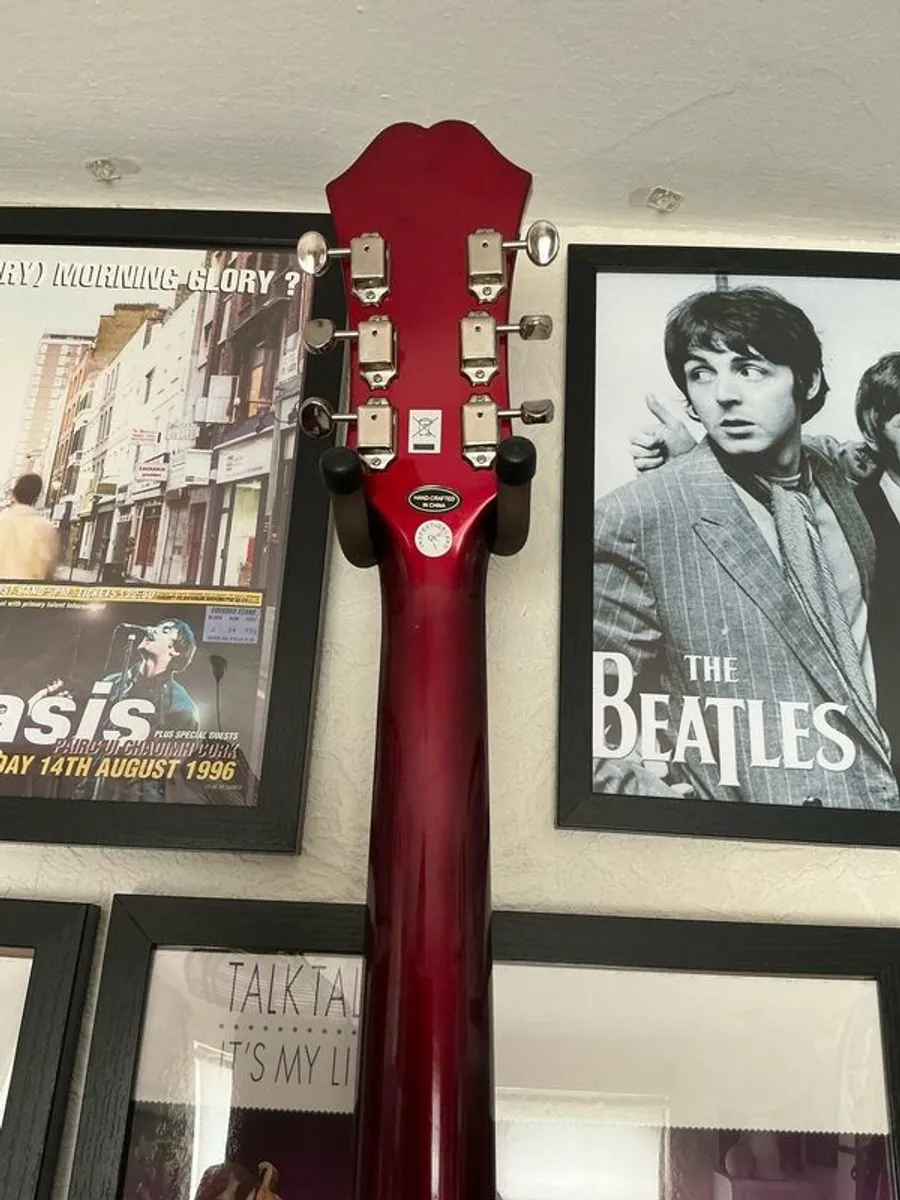 Epiphone Riviera (2021 Sparkling Burgundy) - Image 3