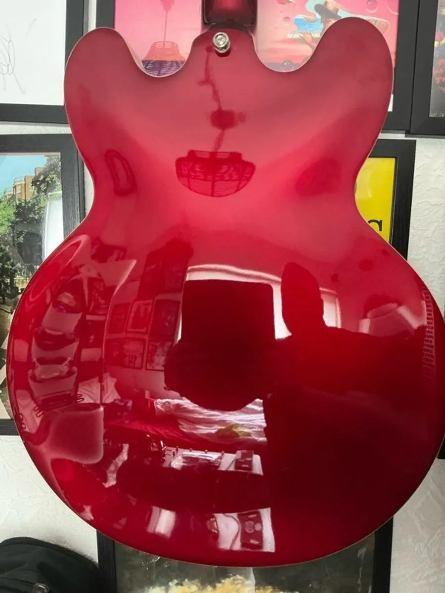 Epiphone Riviera (2021 Sparkling Burgundy) - Image 4