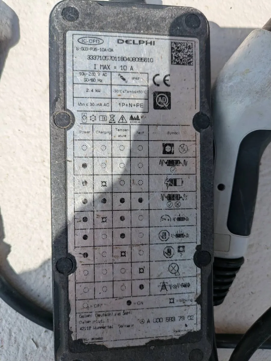 Mercedes Benz C350e charger - Image 1