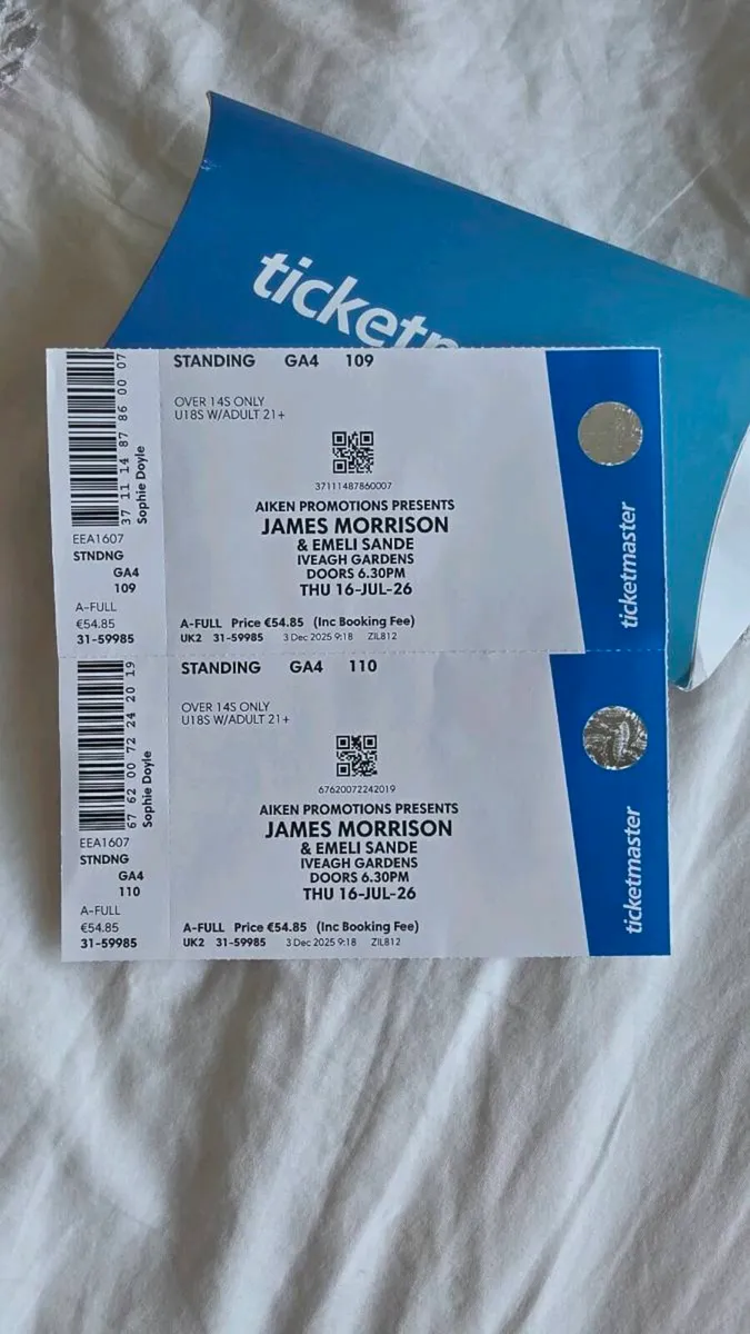 James Morrison & Emeli Sande gig - Image 1
