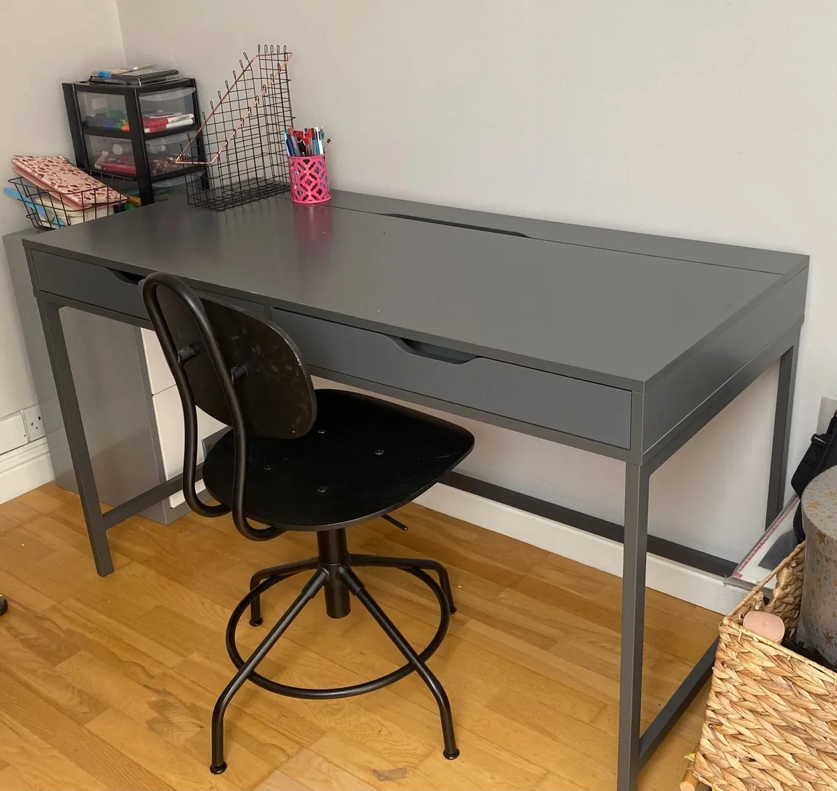 Office Desk, Chair and Drawers - Image 2