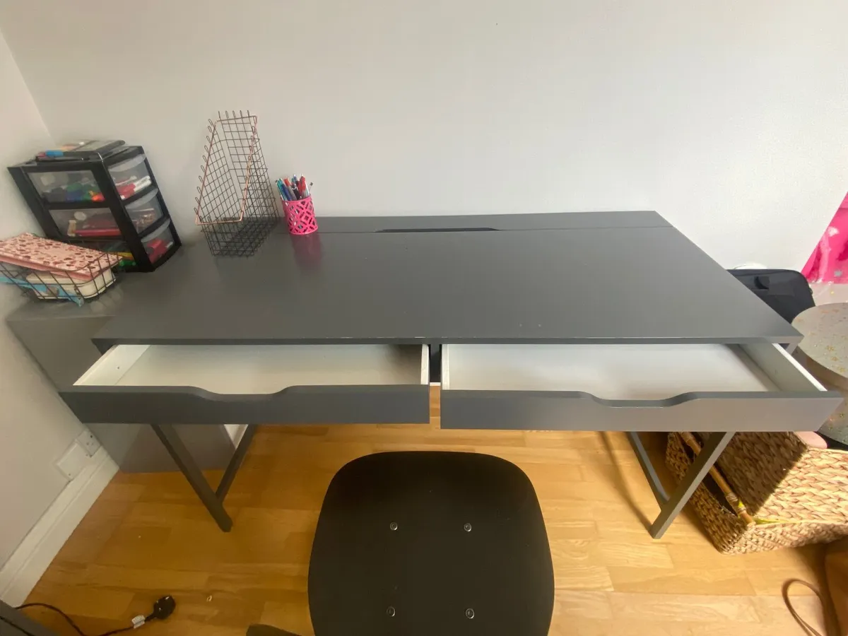 Office Desk, Chair and Drawers - Image 3
