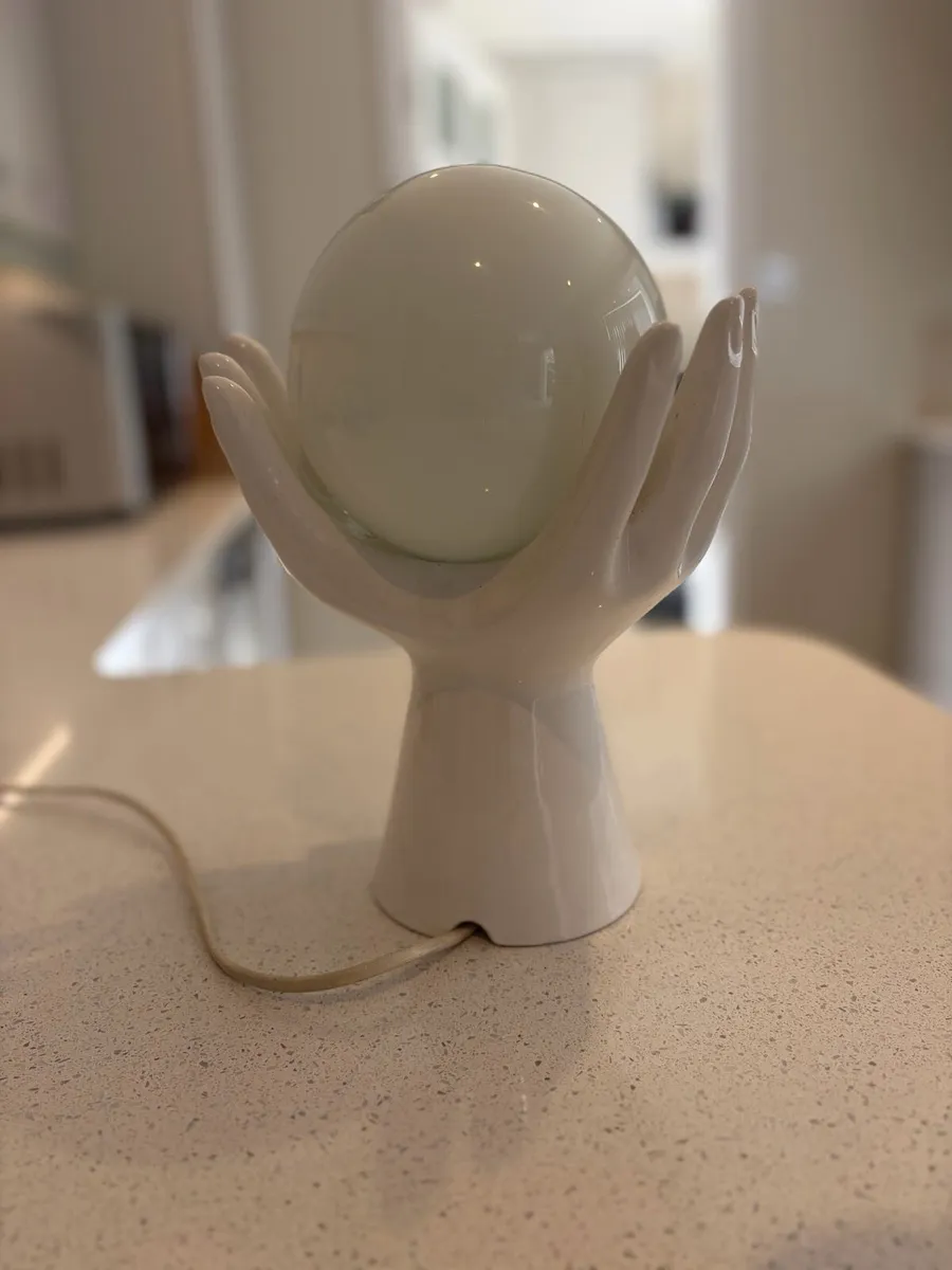 Hand Globe Table Lamp - Image 2
