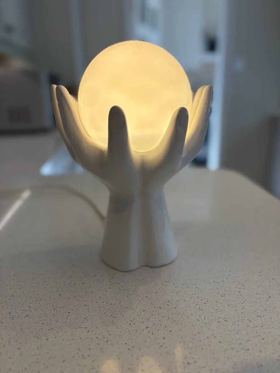Hand Globe Table Lamp - Image 3