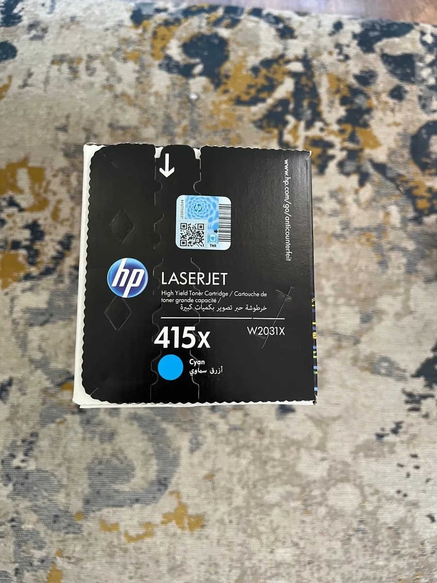 W2031X HP 415X Cyan Ink Toner - Image 1