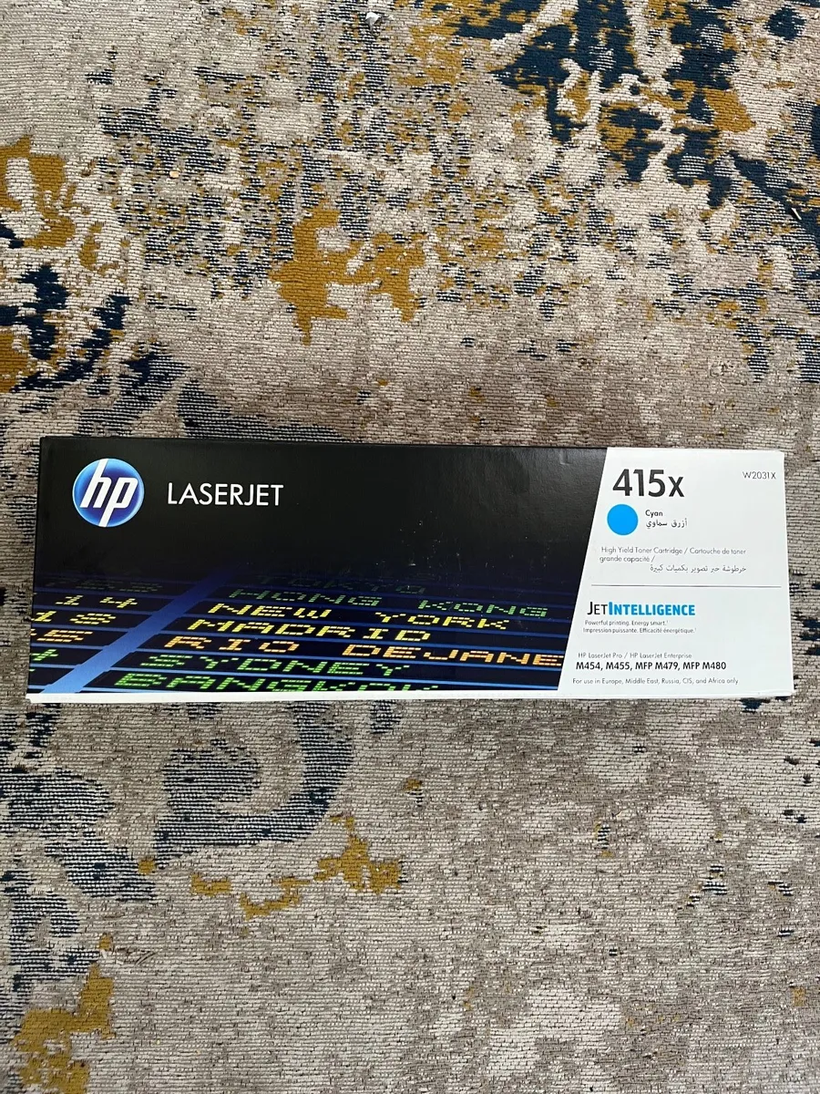 W2031X HP 415X Cyan Ink Toner - Image 2