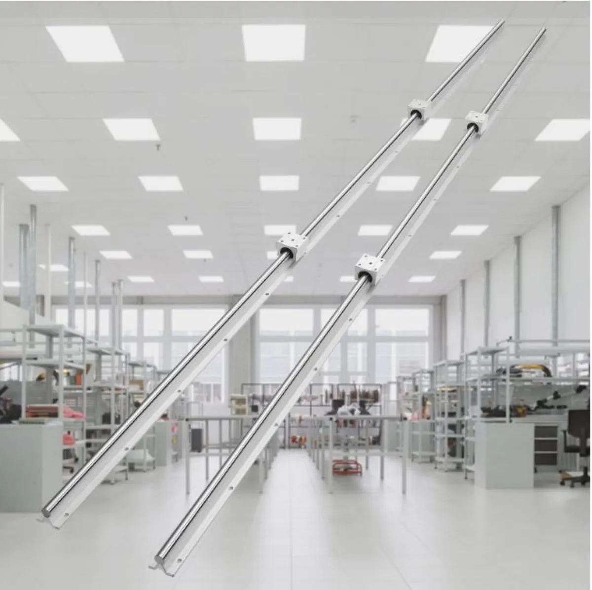 2 SBR Linear Guide Rail Set,  1800mm - Image 2