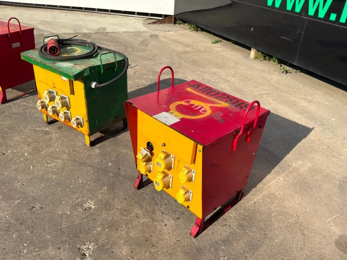 400v / 110v Site transformer / power distribution - Image 2