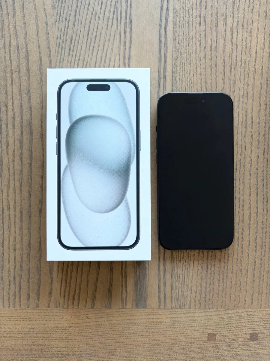 iPhone 15 black 128GB - Image 2