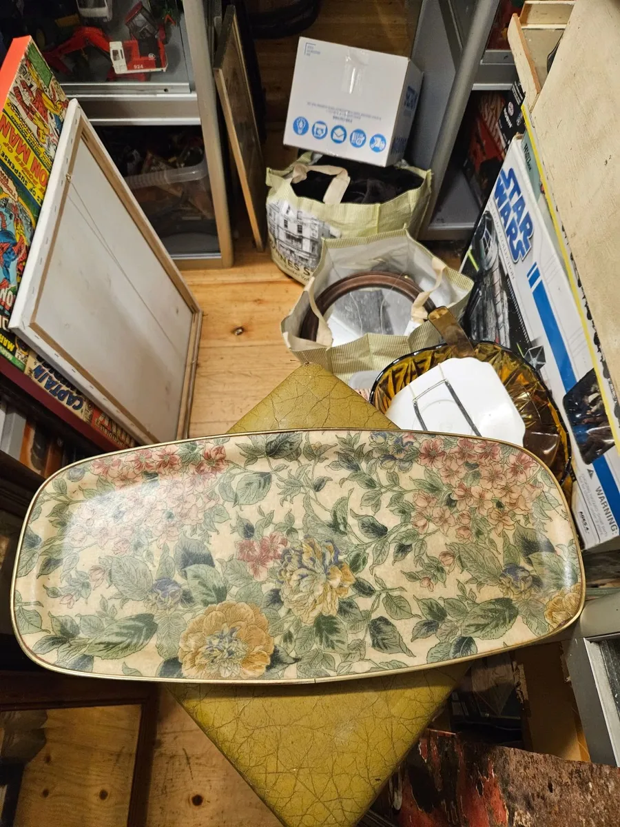 Vintage Mid Century Fibreglass Tray - Image 3